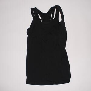 Lululemon Black Strappy Tanktop With A Built In Bra